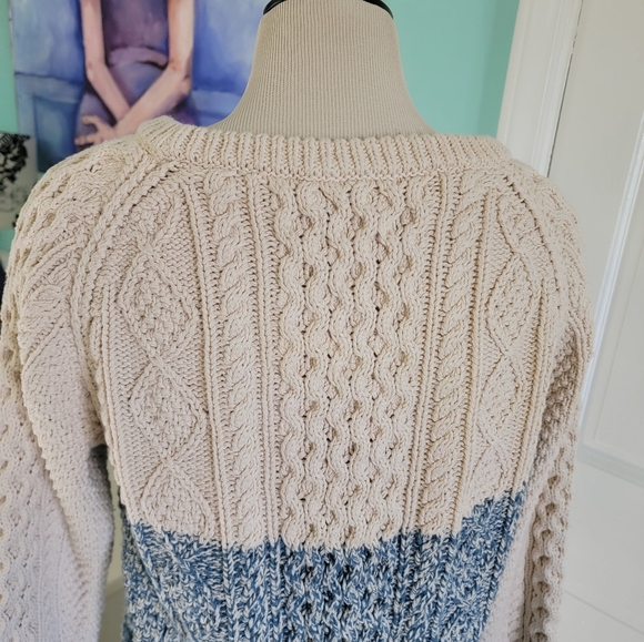 L.L. Bean "Signature" Fishermans Sweater - Picture 7 of 12